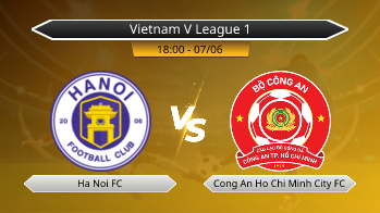 Vietnam V League 1 - Ha Noi FC vs Cong An Ho Chi Minh City FC