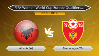 FIFA Women World Cup Europe Qualifiers League B - Albania (W) vs Montenegro (W)