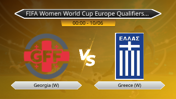 FIFA Women World Cup Europe Qualifiers League C - Georgia (W) vs Greece (W)