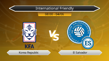 International Friendly - Korea Republic vs El Salvador