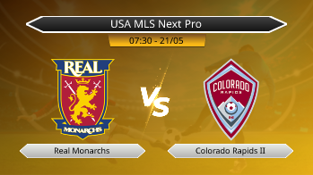 USA MLS Next Pro Real Monarchs VS Colorado Rapids II