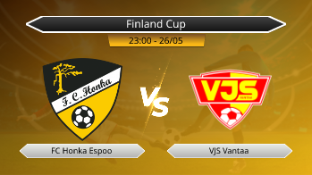 Finland Cup FC Honka Espoo VS VJS Vantaa