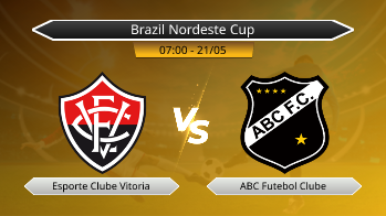 Brazil Nordeste Cup Esporte Clube Vitoria VS ABC Futebol Clube