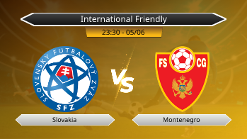 International Friendly - Slovakia vs Montenegro