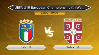 UEFA U19 European Championship (In Wales) - Italy U19 vs Serbia U19