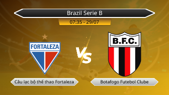 Brazil Serie B Câu lạc bộ thể thao Fortaleza VS Botafogo Futebol Clube