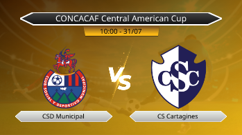 CONCACAF Central American Cup CSD Municipal VS CS Cartagines
