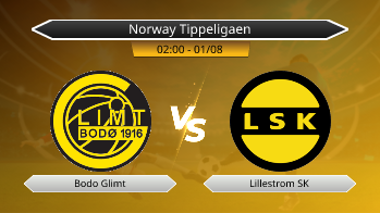 Norway Tippeligaen Bodo Glimt VS Lillestrom SK