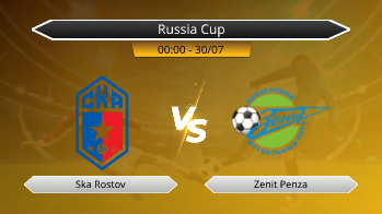Russia Cup Ska Rostov VS Zenit Penza
