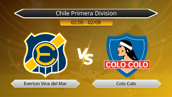 Chile Primera Division Everton Vina del Mar VS Colo Colo