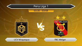 Peru Liga 1 UCV Moquegua VS FBC Melgar