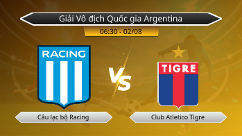 Giải Vô địch Quốc gia Argentina Câu lạc bộ Racing VS Club Atletico Tigre