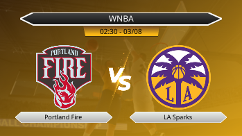 WNBA Portland Fire VS LA Sparks