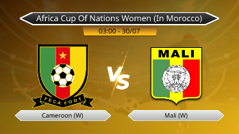Africa Cup Of Nations Women (In Morocco) Cameroon (W) VS Mali (W)