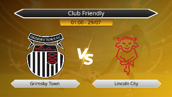Club Friendly Grimsby Town VS Lincoln City