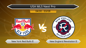 USA MLS Next Pro New York Red Bulls II VS New England Revolution II