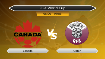 FIFA World Cup - Canada vs Qatar