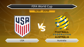 FIFA World Cup - USA vs Australia