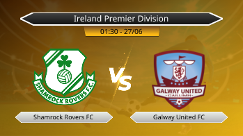 Ireland Premier Division - Shamrock Rovers FC vs Galway United FC