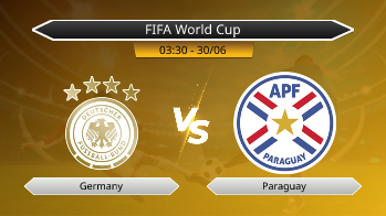 FIFA World Cup - Germany vs Paraguay