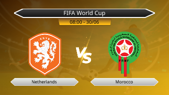 FIFA World Cup - Netherlands vs Morocco