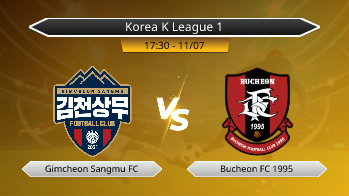 Korea K League 1 - Gimcheon Sangmu FC vs Bucheon FC 1995