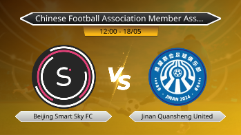 Chinese Football Association Member Association Champions League Beijing Smart Sky FC VS Jinan Quansheng United