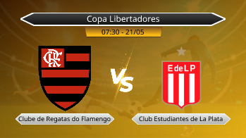 Copa Libertadores - Clube de Regatas do Flamengo vs Club Estudiantes de La Plata