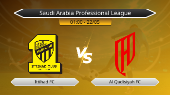 Saudi Arabia Professional League - Ittihad FC vs Al Qadisiyah FC