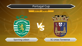 Portugal Cup Sporting Lisbon VS SC Uniao Torreense
