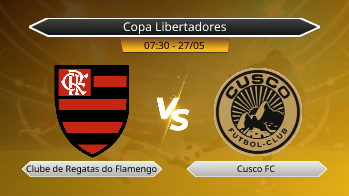 Copa Libertadores - Clube de Regatas do Flamengo vs Cusco FC