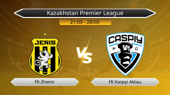 Kazakhstan Premier League FK Zhenis VS FK Kaspyi Aktau