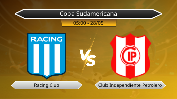 Copa Sudamericana Racing Club VS Club Independiente Petrolero