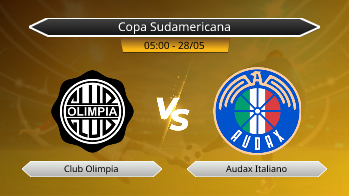 Copa Sudamericana Club Olimpia VS Audax Italiano