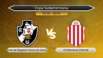 Copa Sudamericana Club de Regatas Vasco da Gama VS CA Barracas Central