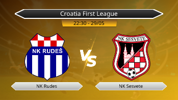 Croatia First League NK Rudes VS NK Sesvete