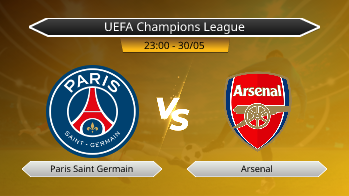 UEFA Champions League - Paris Saint Germain vs Arsenal