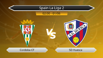Spain La Liga 2 Cordoba CF VS SD Huesca