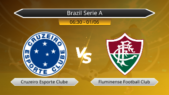 Brazil Serie A Cruzeiro Esporte Clube VS Fluminense Football Club